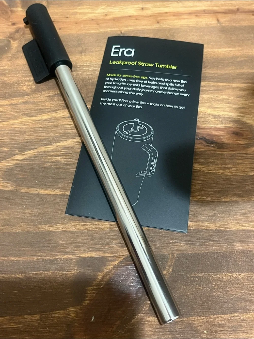 Brumate Era 40oz Leakproof Tumbler Insulated Stainless Steel MOCHA missing parts